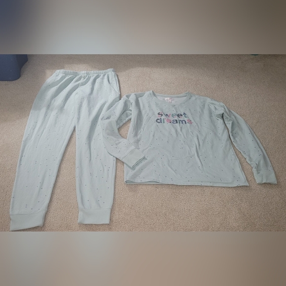 Medium LC Lauren Conrad Cozy Long Sleeve Pajama Top & Banded Bottom Pajama Pants - Picture 2 of 13